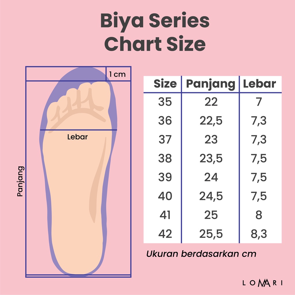 BIYA SERIES LOMARI - Sepatu Flatshoes Wanita