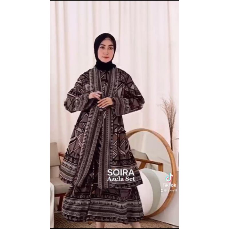 Azela set dress ORI Soira