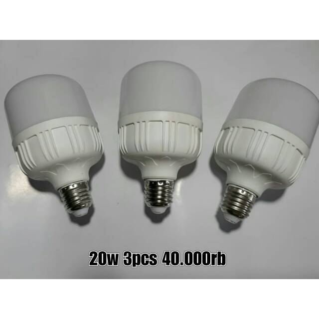 LAMPU LED PAKET 3 PCS  20 watt / lampu led tabung 20 watt