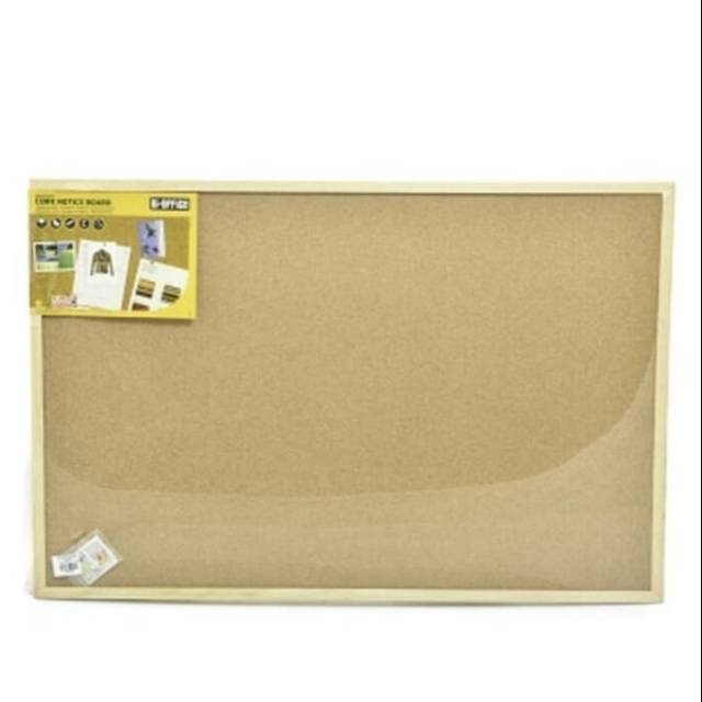 

Papan pengingat Bi Silque Corkboard Cork Board 90 x 60 cm