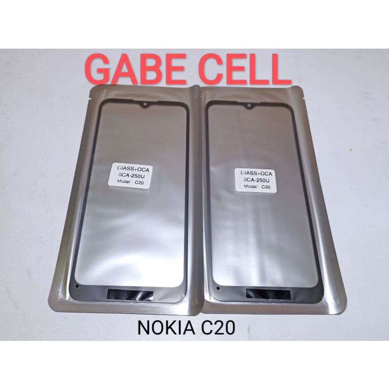 KACA DEPAN LCD+LEM OCA NOKIA G10 NOKIA G20 NOKIA C20
