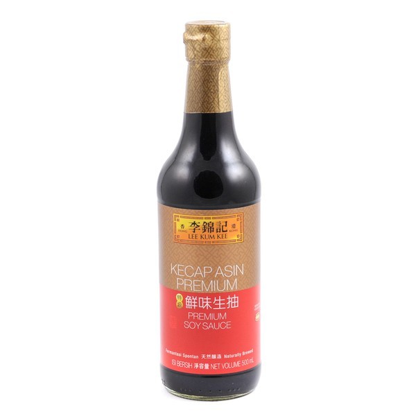 

LEE KUM KEE Premium Soy Sauce 500ml - Kecap Asin Premium