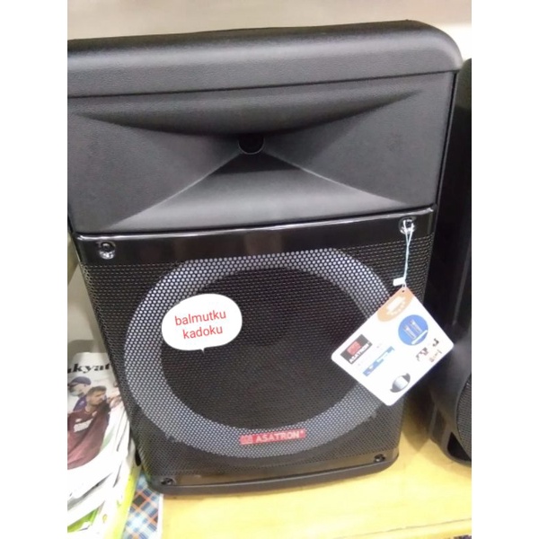 SPEAKER AKTIF ASATRON 12 INCH 12" PORTABLE PUMA MEETING WIRELESS USB