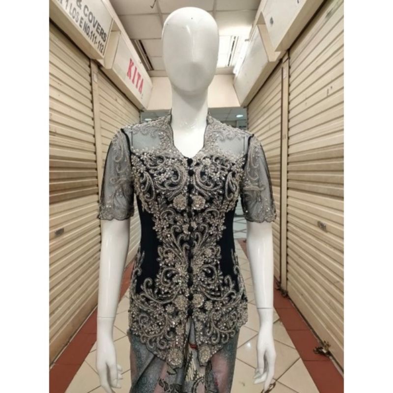 Setelan kebaya payet 3/4 //kebaya payet modern/fashion wanita