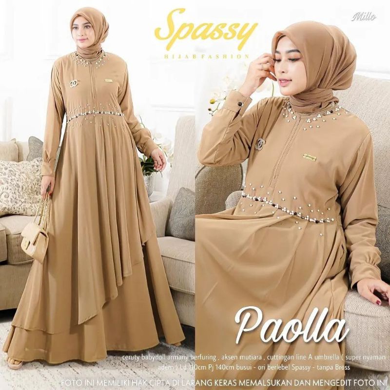 Jual Paolla Maxy Dress Ori Jasmine Ts Shopee Indonesia