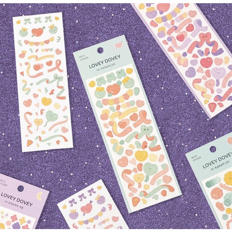 

Lovely Dovey Stiker Deco