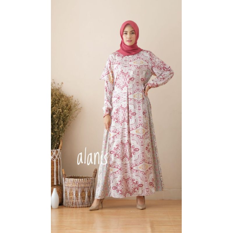 Baju Gamis Dress Yumna