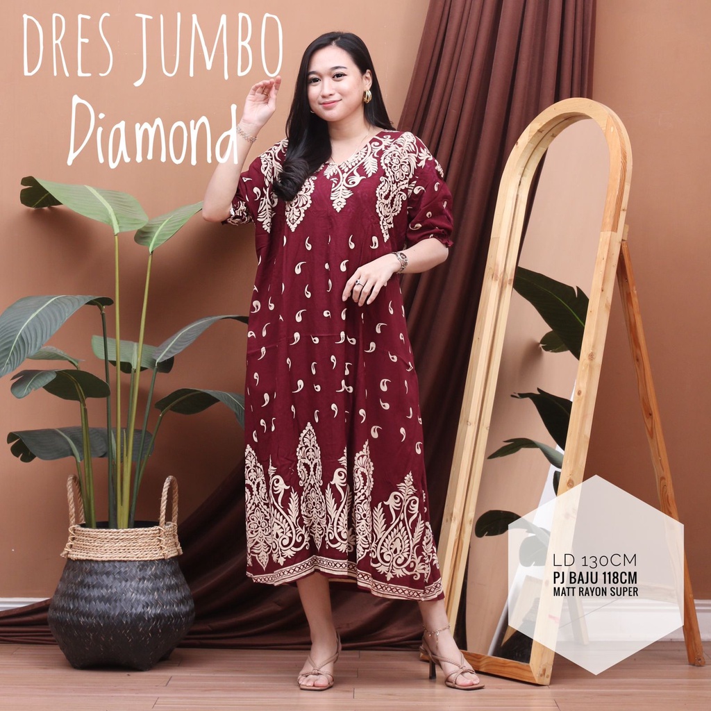 dress jumbo busui diamond