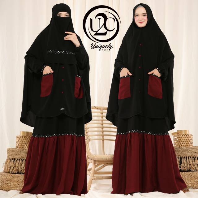 MADIAN SYAR'I / GAMIS SET CADAR  ORIGINAL BY U2C