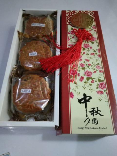 Bunga Pink-ql043-mooncake Box 4m+bag