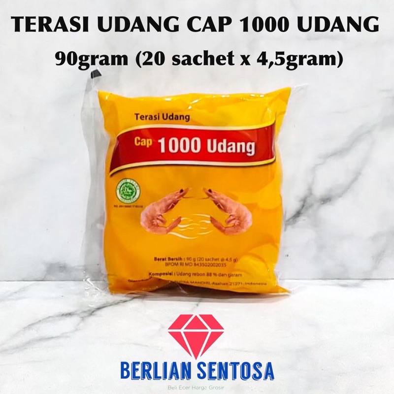 Terasi udang cap 1000 udang