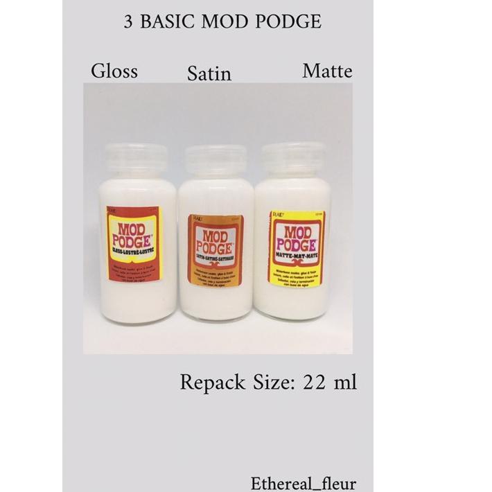 

Berkualitas Mod Podge gloss Modpodge matte mod podge Satin repack tester pack