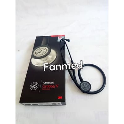 Stetoskop Littmann Litman Cardiology Cardiologi IV Black Edition 6163
