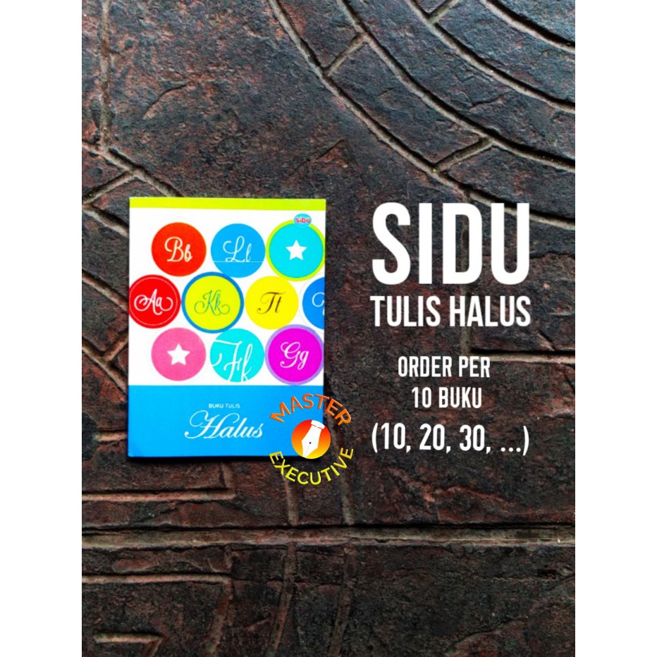 [Pak] Sinar Dunia SiDu Buku Tulis Sekolah Halus Garis 3 Elok / HLS 007 JK Belajar Menulis Bersambung