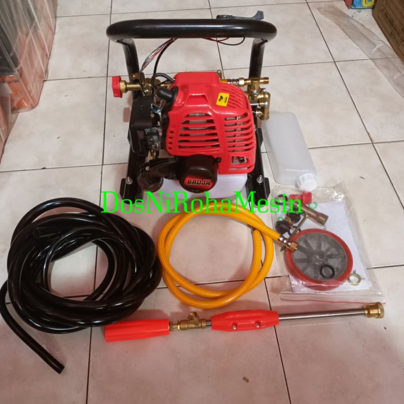 Mesin Sprayer Steam Portabel 2tak Fullset