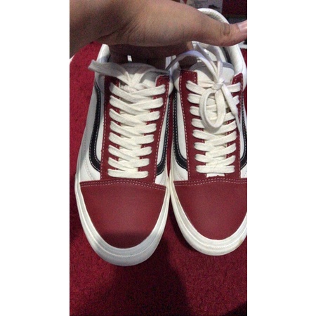 vans os pro vault og rx red dahliam