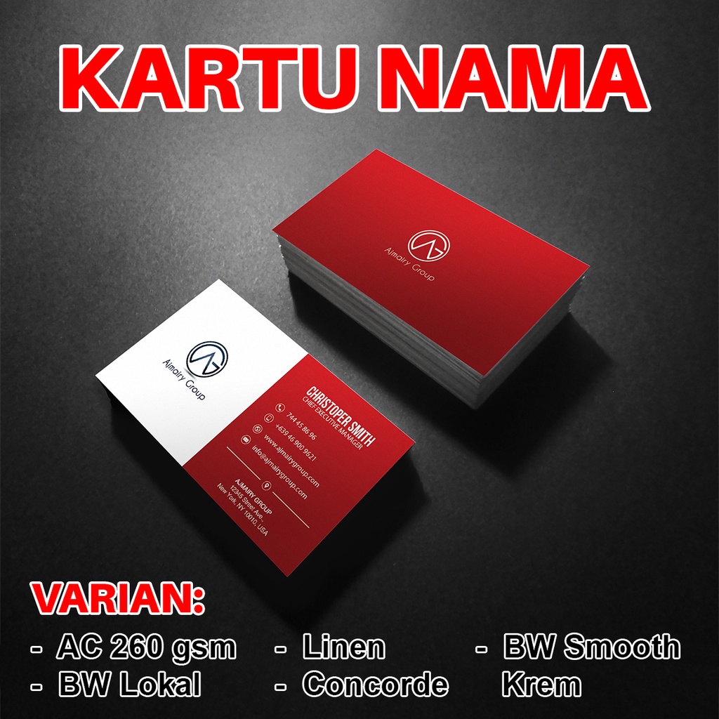 

Kartu Nama / Name Card