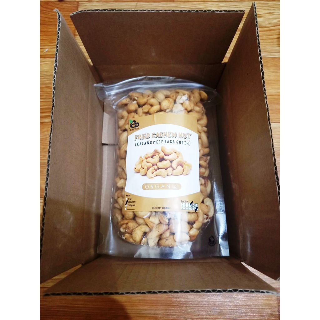 Kacang Mede Panggang 250gr - Mete Utuh / Roasted Cashew 250gr Premium