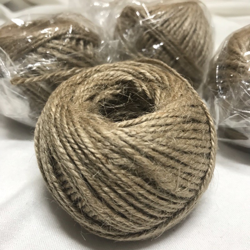 tali rami / tali goni 30 meter warna natural