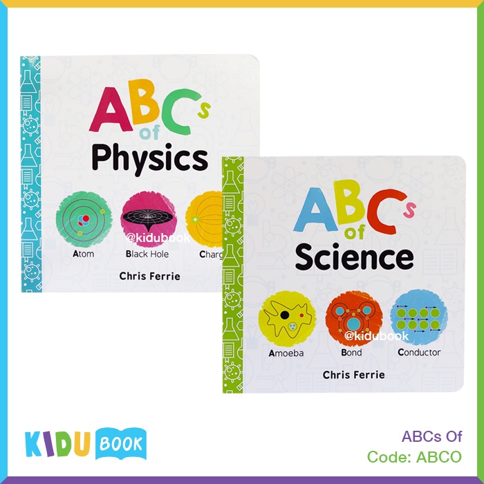 Buku Belajar Anak ABCs Of Physics and ABCs Of Science Kidu Toys