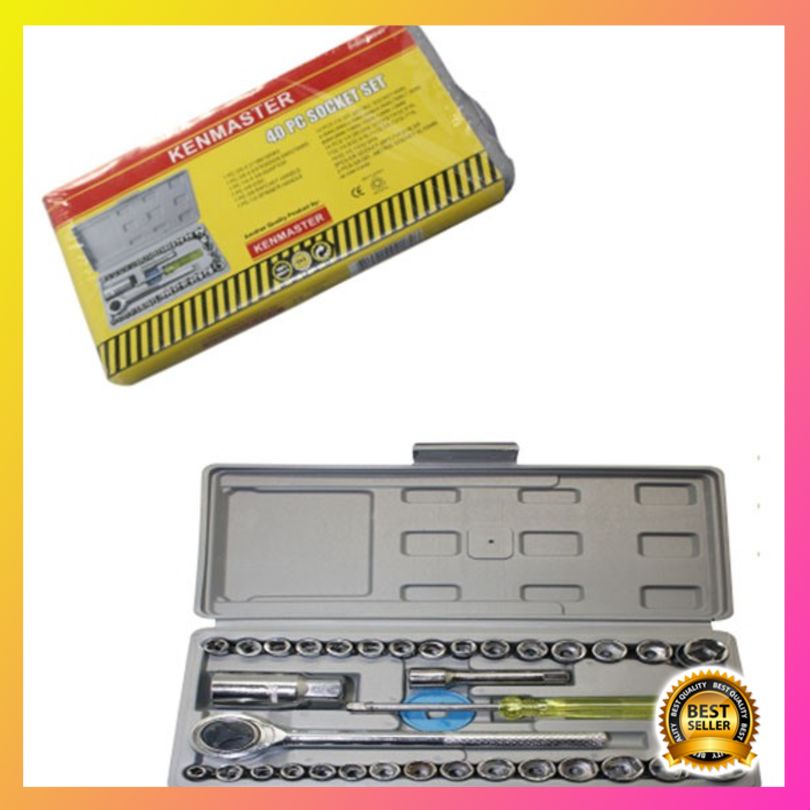 Diskon Kenmaster Kunci Sok Set 40 Pcs