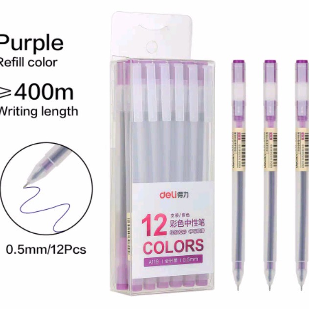 

Kusus Hari Ini ( Terjual ) Muji Style 0.5Mm Pen Gel Warna Hitam/Merah/Biru Hemat