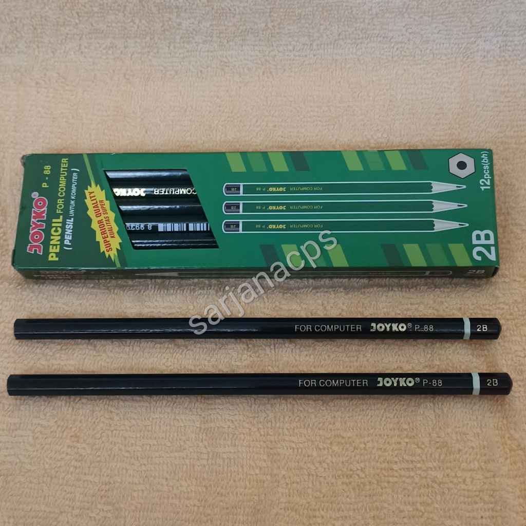 

Pensil / Pencil Kayu 2B Joyko P-88 / P 88 2B