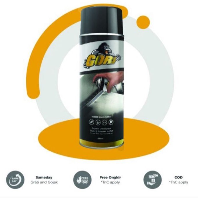 Tambal Bocor GORI sealant Spray original product Untuk Genteng Tembok Plafond pipa dll