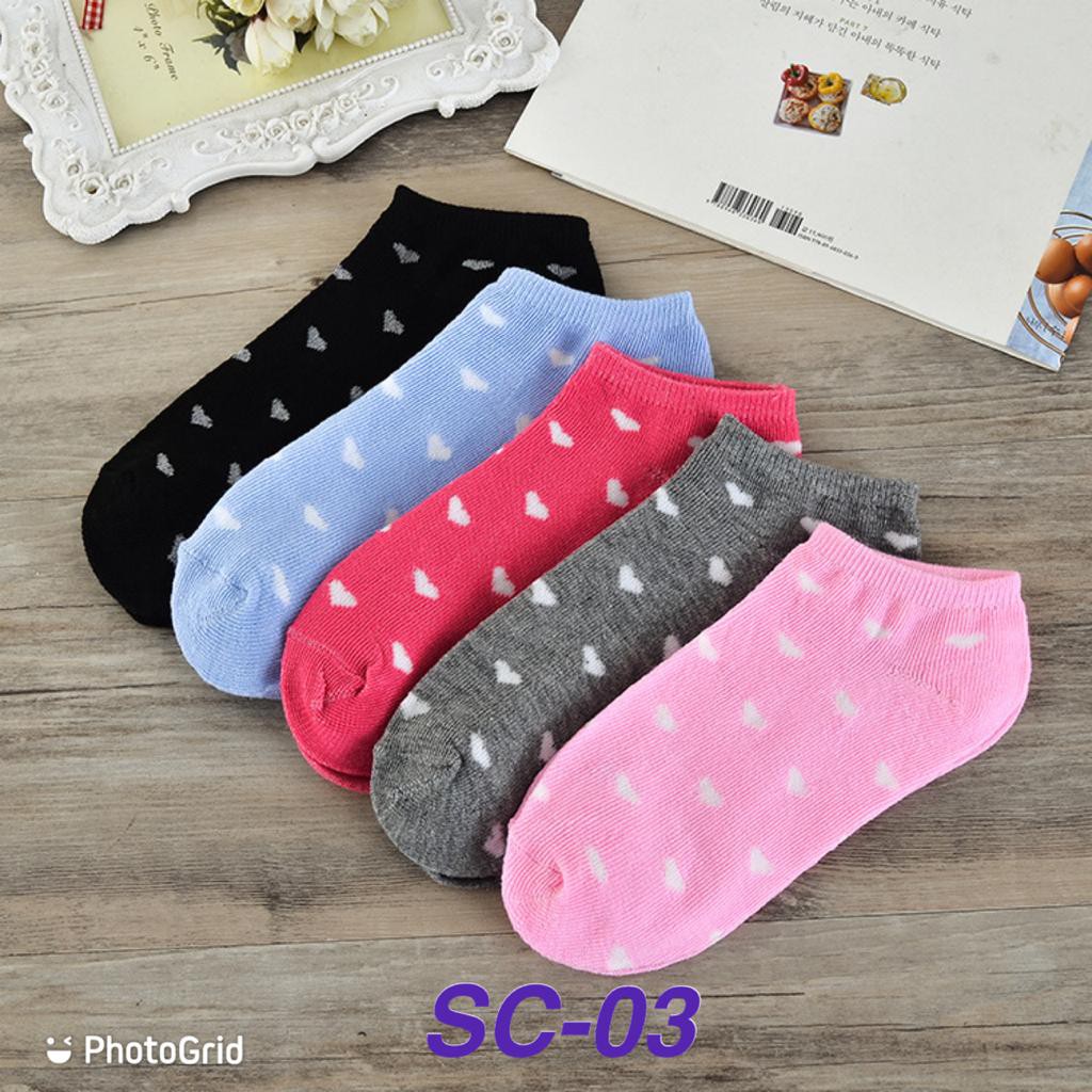 kaos kaki wanita import kaoskaki socks sepatu-SC-03