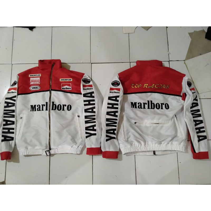 jaket motor Yamaha malboro