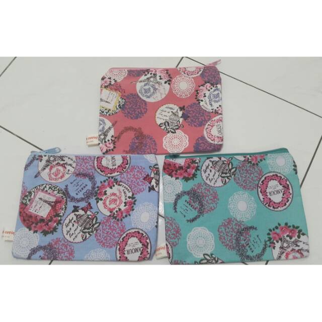 SALE!! Pouch kain kanvas