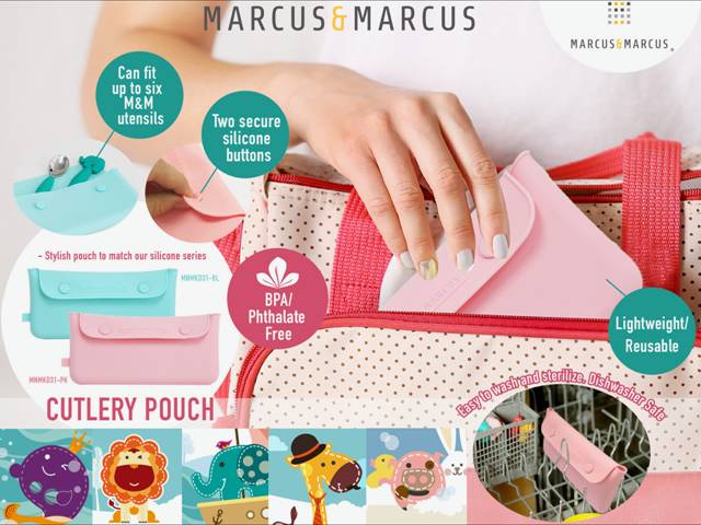 MARCUS AND MARCUS CUTLERY POUCH