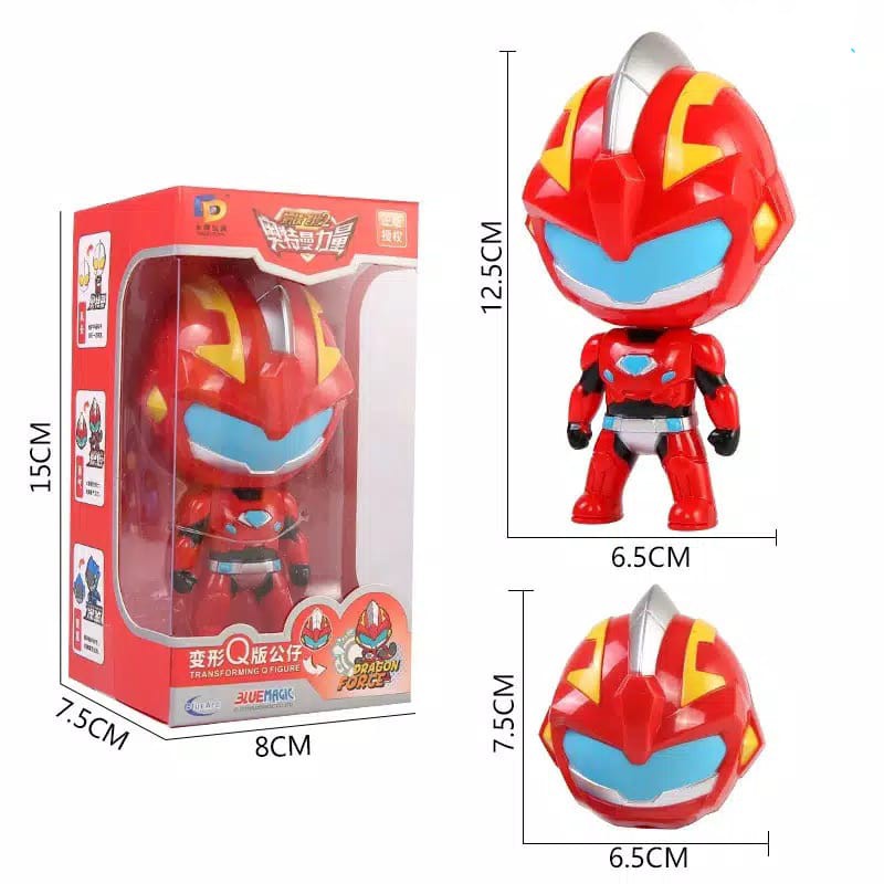 Figure ultraman mainan telur import topper kue cake toper