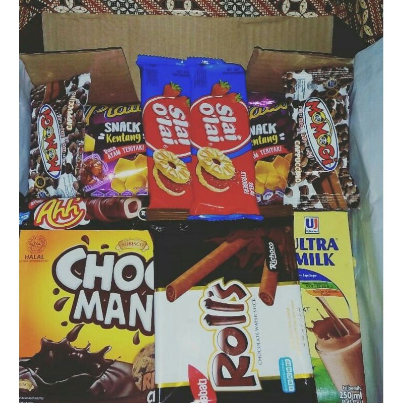 

Buket snack Box/ Hampers snack