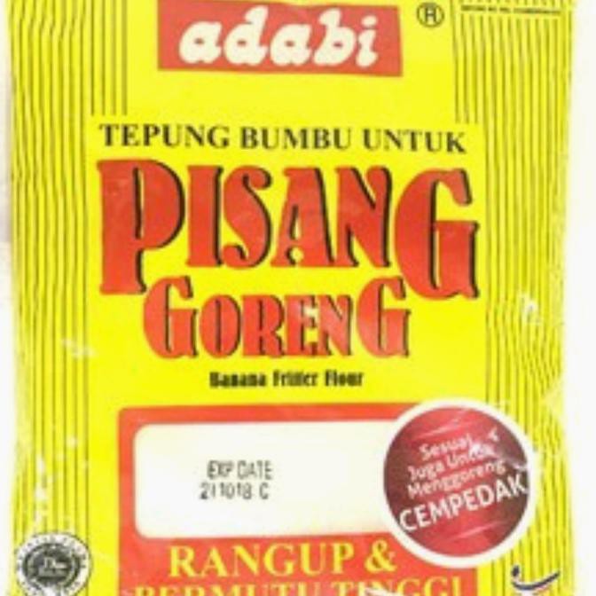 

Promo Awal tahun Tepung pisang goreng crispy adabi Promo Awal tahun