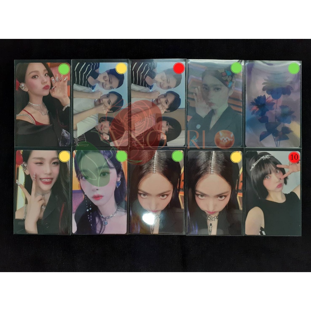 PHOTOCARD VIVIZ OFFICIAL POB - PC EUNHA SINB UMJI - BEAM OF PRISM BOP LENTI CARD KTOWN4U DMC