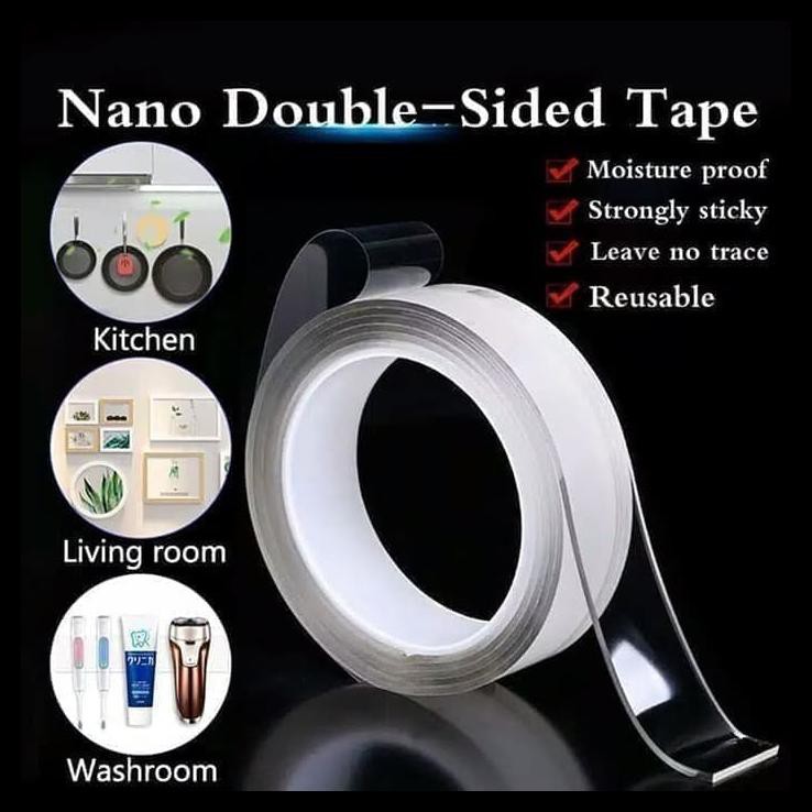 

New Nano Magic Tape Double Tape Solatip Isolasi Inovatif Dapat 3 Meter