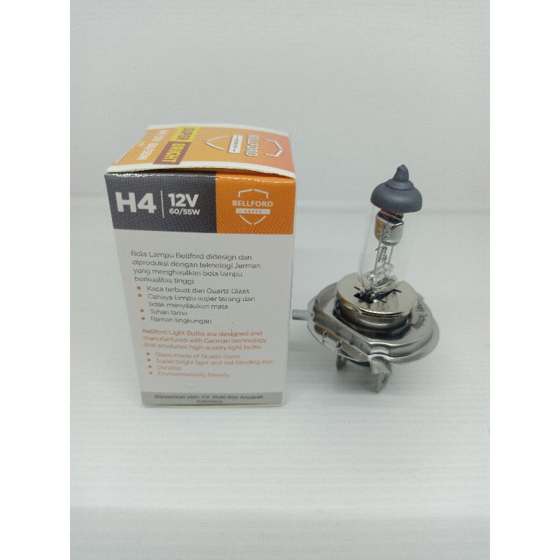 Lampu bohlamp H4 12v 60/55w made in Jerman bohlamp h4 55w mobil original Lampu utama mobil halogen