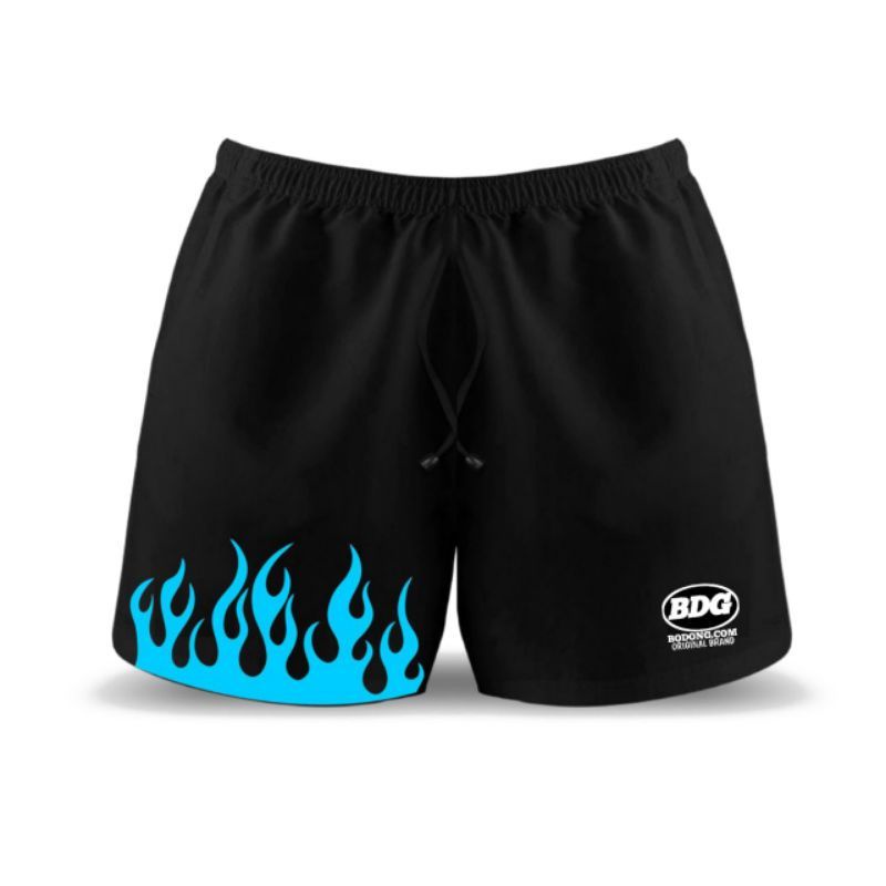 SHORT PANTS BOXER FIRE ( UNISEX ) bisa di pakai pria dan wanita cocok buat segala aktivitas