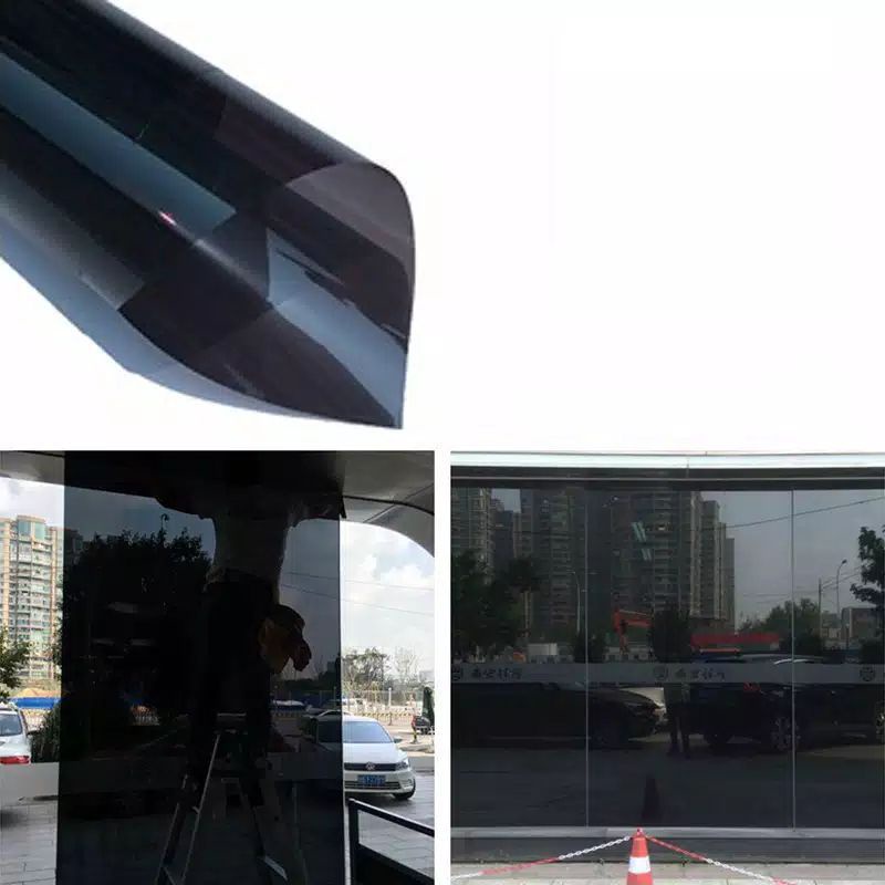 KACA FILM RIBEN HITAM / STIKER KACA / STICKER KACA JENDELA RUMAH