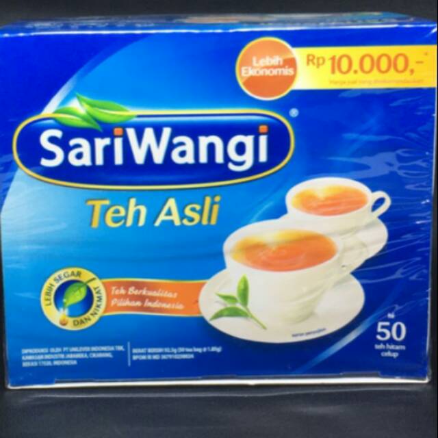 

Teh celup sariwangi isi 50