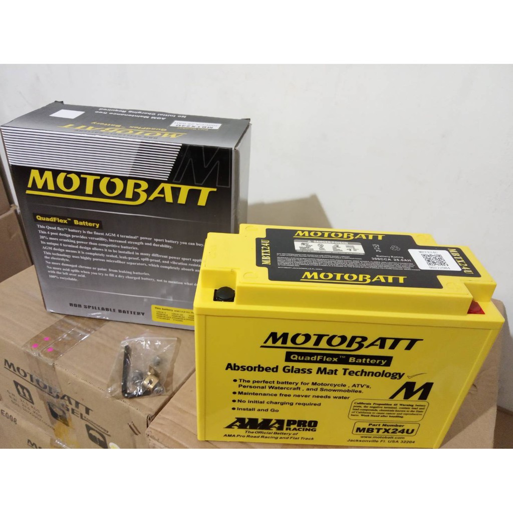 Motobatt MBTX24U QUADFLEX