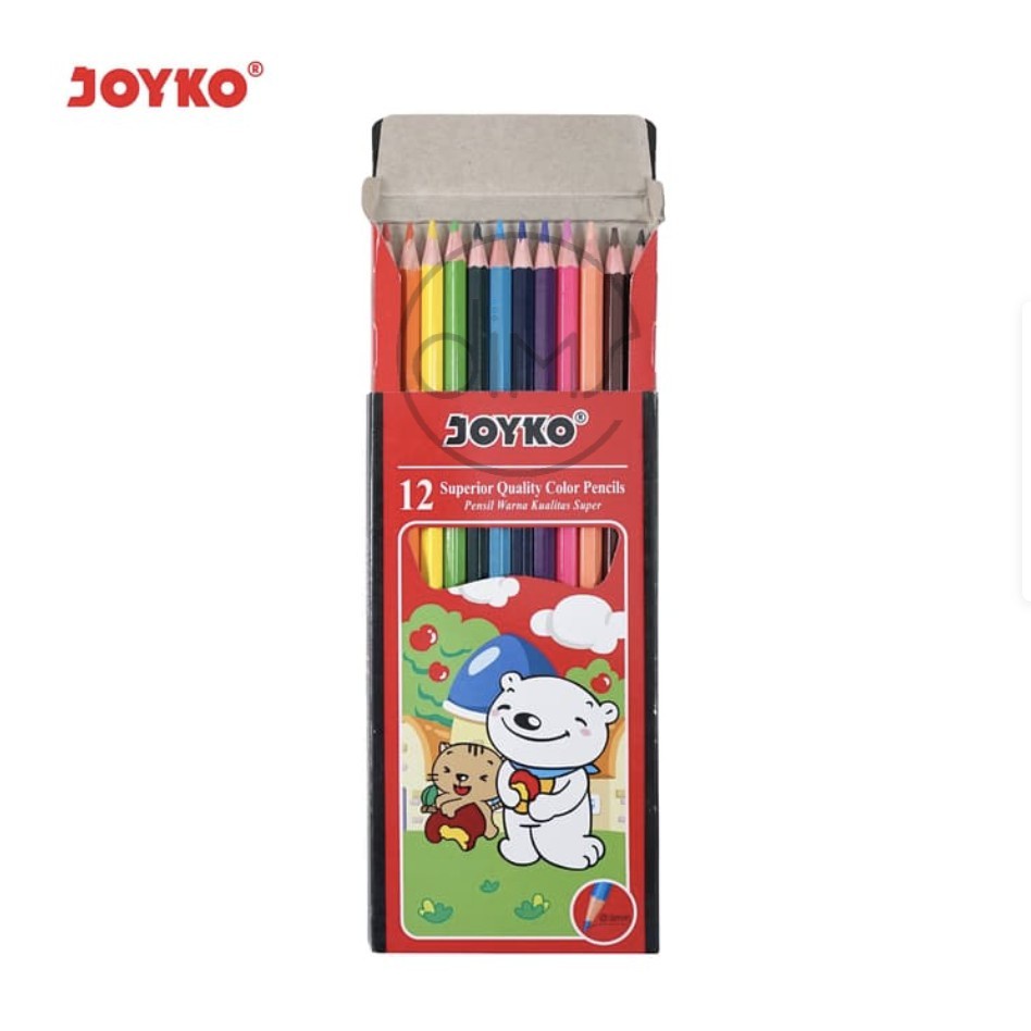 

Color Pencil / Pensil Warna Joyko CP-12PB / 12 Warna