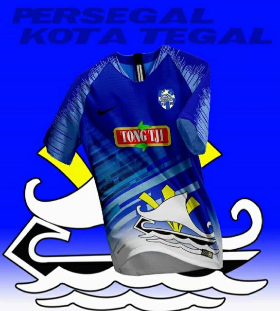 Jersey Persegal Tegal Pre Season Liga 3 Jateng 2020 Biru Printing Terbaru Lokal