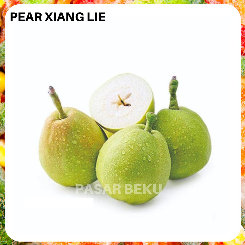 

(Khusus AREA SUMBAR) Pear Xiang Lie Buah Import 500gr Pasar Beku Padang