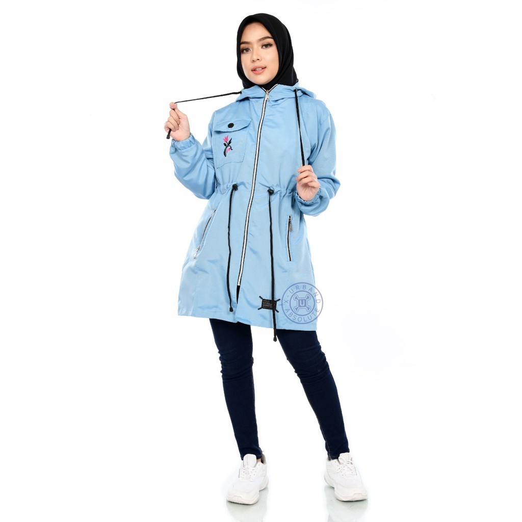 Jaket Parka Wanita Muslimah Moza Premium Jacket Parka Wanita Muslimah Moza Premium Jeket Parka Wanita Muslimah Moza Premium Cewe dan Permpuan Perempuan dan Wanita Waterproof Murah Terlaris