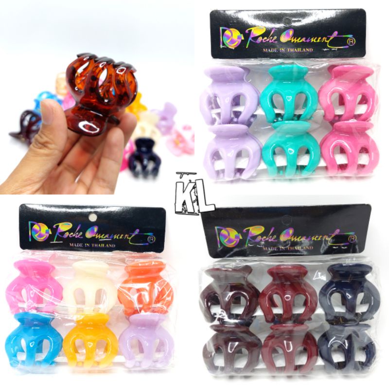 Jedai Ori Jepit Rambut Ori Roche Ornament 5Cm Gigi 3