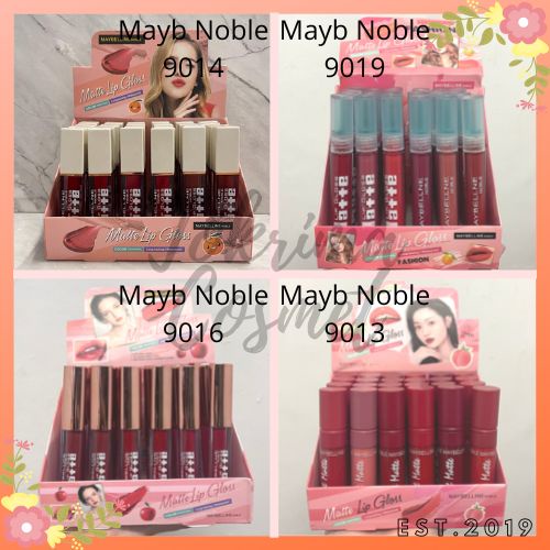 [LUSINAN] Lipgloss Maybelline Matte 24Hr / TOKRIMACOSMET