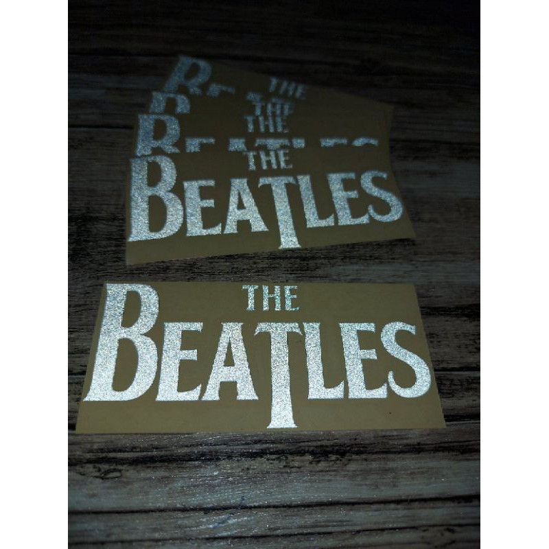 STICKER THE BEATLES CUTTING