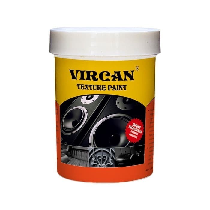 Vircan Cat Texture/Tekstur/Box Speaker/Audio Black/Hitam Kemasan 1Kg